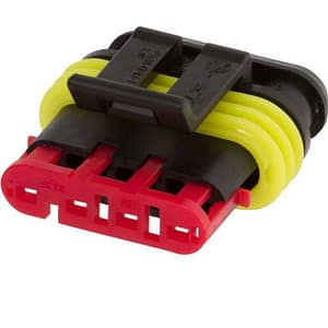 Conector cablu Superseal 1.5 mama mufa 4 pini IP67 TE Connectivity 282088-1