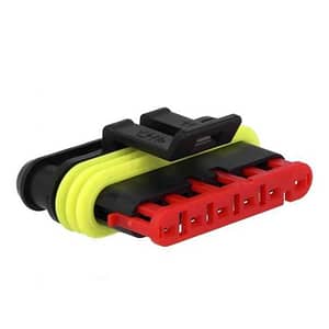 Conector cablu Superseal 1.5 mama mufa 6 pini IP67 TE Connectivity 282090-1