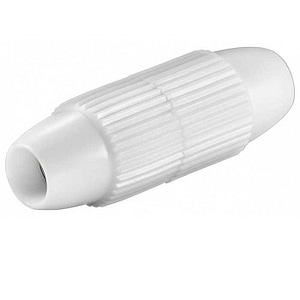 Conector extensie cablu coaxial plastic Goobay