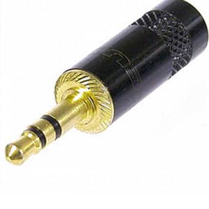Conector JACK 3.5 mm stereo tata aurit Profesional Neutrik Rean