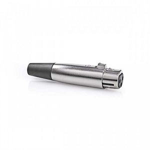 Conector XLR 3 pini mama metal NEDIS