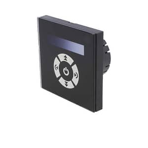 Controller LED Canale 1 8A 86x86x36mm negru 12-24VDC OPTOFLASH OF-TPTM06-E-SL
