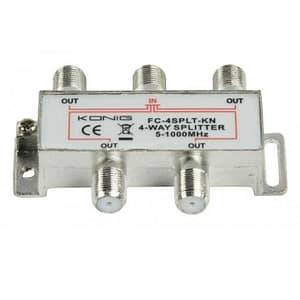 Distribuitor semnal TV 4 cai 862 Mhz Konig