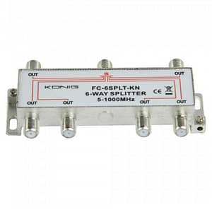 Distribuitor semnal TV 6 cai 862 Mhz Konig