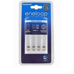 Eneloop Incarcator Basic nu include acumulatori 4x AA (R6) Panasonic BQ-CC51E