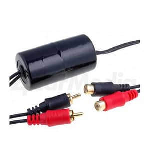 Filtru antiparazitar auto atenuare 2x RCA-2x RCA 4CarMedia