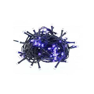 Ghirlanda luminoasa 100 LED-uri albastre cu jocuri de lumini WELL