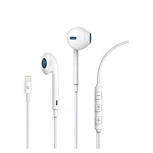 HandsFree Stereo Smart iPhone Ligtning Alb Devia 341243