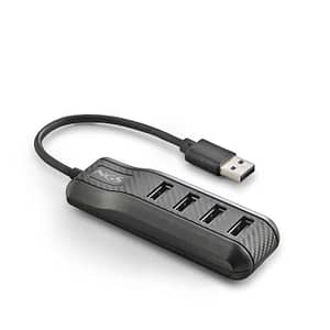 Hub USB 2.0 4 porturi USB negru NGS Port 2.0