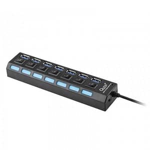 HUB USB 3.0 7 porturi QUER PRO