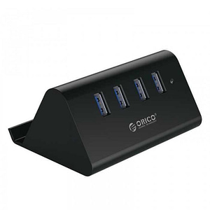 HUB USB 4 port-uri USB 3.0 Orico SHC-U3 V2 negru