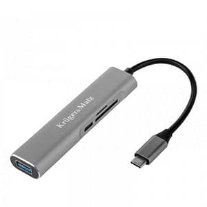 HUB USB Type C - HDMI USB3.0 SD MICROSD +USB Type C KRUGER&MATZ