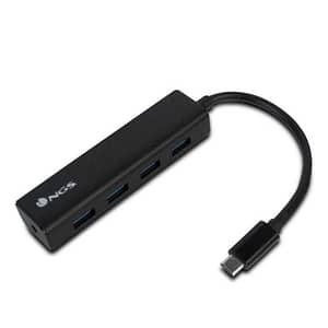 Hub USB type C NGS Wonder Hub4 4 porturi USB 3.0 negru