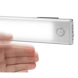 Iluminare LED cu senzor de miscare alimentat cu baterie magnetic 30cm PHENOM
