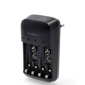 Incarcator acumulatori NiMH AA/AAA/E-Block 9V Nedis