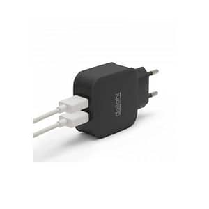 Incarcator alimentator retea la 2x USB 2.1A negru Delight