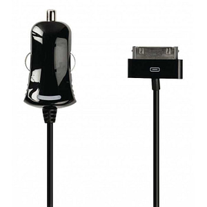 Incarcator auto 12-16V - iPhone cu 30pini 1m negru Valueline