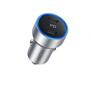 Incarcator auto 2x USB Type C PD 3.0 40W Choetech C0054-V2-SL