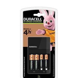 Incarcator DURACELL cu acumulatori inclusi 2x AAA R3 750mAh si 2x AA R6 1300MAH CEF14