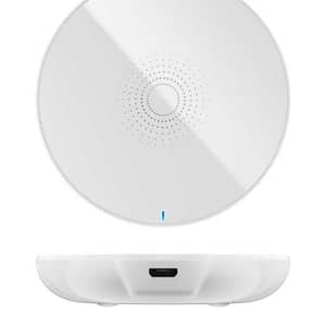 Incarcator fara fir wireless 5W 1A alb pentru dispozitive standard QI Goobay