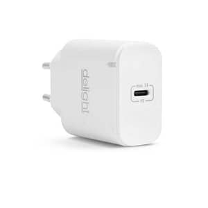 Incarcator retea 230V - USB Type C PD 20W incarcare rapida alb Delight 55046WH