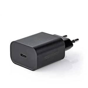 Incarcator retea 3A 1-iesire USB type C PD 18W negru Nedis