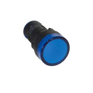 Indicator panel 22mm 230V albastru RND
