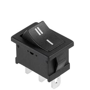 Intrerupator 2 pozitii ON-ON 3 pini cu retinere 3A 250V MRS-102