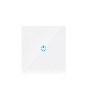 Intrerupator Smart SIMPLU din sticla cu Touch alb V-TAC