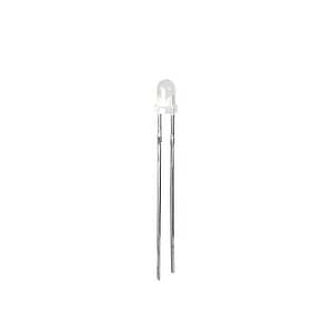LED 3mm 12V alb rece 1120-1560mcd 30 grade parte frontala convex OSW5DK3132A-12V OPTOSUPPLY