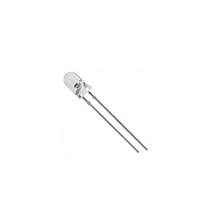 LED 3mm rosu 2.6-3V 40000-45000mcd 30 grade frontal convex OPTOSUPPLY OS5RKA3131P