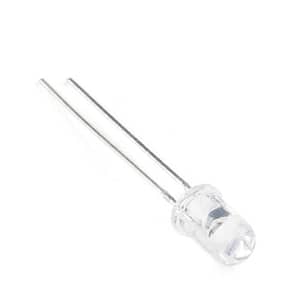 LED 5mm 12V lumina alb rece OptoSupply OSW57L5A31A-12V