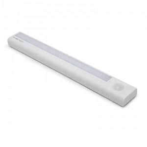 Lumina LED pentru mobilier 4x AAA cu senzor de miscare PIR infrarosu si iluminare 235x30x21mm Phenom