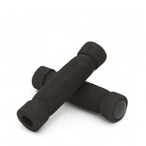 Manson pentru ghidonul de biciclete din burete 130mm negru 2buc