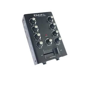 Mixer 2 canale 2 intrari de linie 1 intrare microfon ibiza