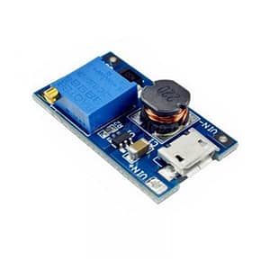 Modul DC-DC BOOST de 2A Intrare 2-24V Iesire pana la 28V