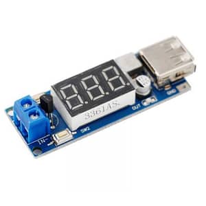 Modul DC-DC cu LCD 5V 2A