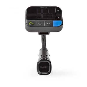 Modulator FM Nedis Bluetooth MicroSD Hands-Free Control vocal 2x USB