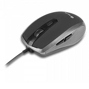 Mouse optic USB 800/1600dpi argintiu NGS