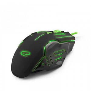 Mouse optic USB gaming 800-2400DPI 6 butoane verde ESPERANZA