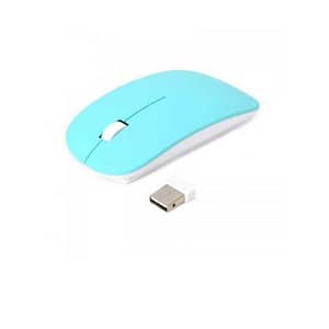 Mouse wireless USB 1000dpi albastru Omega