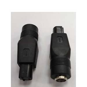 Mufa adaptoare alimentare DC 2.5x5.5 mm mama la 3 Pini tip Dell tata