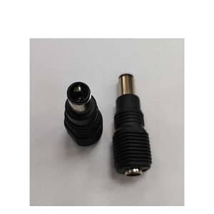 Mufa adaptoare alimentare DC 2.5x5.5 mm mama la 7.4x5.0 mm cu Pin in interior tata