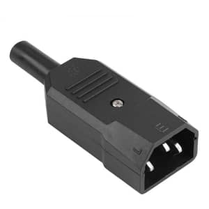 Mufa alimentare AC tata 3 pini C14 250VAC 10A pentru cablu pentru PC UPS