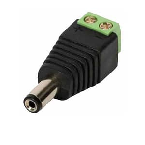 Mufa alimentare DC 2.5x5.5 mm tata prindere rapida tip regleta
