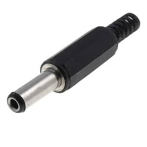 Mufa alimentare DC tata 5.5x 2.1 mm 14mm pe cablu PC-2.1/5.5-14