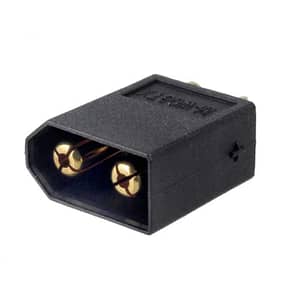 Mufa alimentare DC XT60 tata 2 pini pe cablu cu lipire 40A 500V AMASS XT60W-M