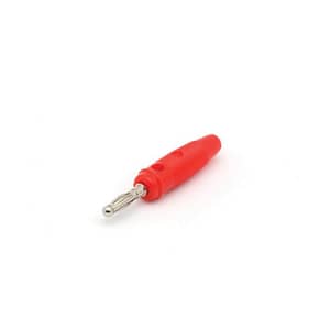 Mufa banana tata 5mm rosu VELLEMAN