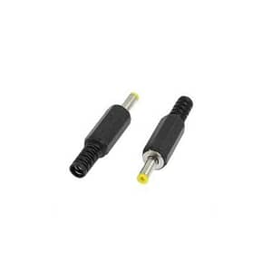 Mufa DC tata cu protector de cablu pin 9mm 1.7x4mm