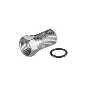 Mufa F 7mm cupru garnitura cauciuc Goobay